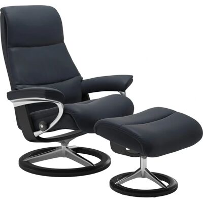 STRESSLESS View Relaxsessel - Relaxfunktion, Dreh, Leder PALOMA, Schwarzes Gestell STRESSLESS View Relaxsessel - Relaxfunktion, Dreh, Leder PALOMA, Schwarzes Gestell