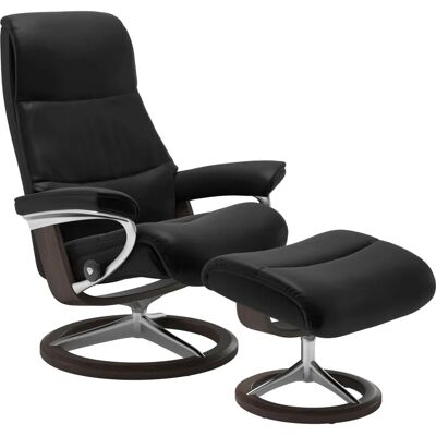Stressless View Leder Relaxsessel - Relax & Drehfunktion - Norwegen Stressless View Leder Relaxsessel - Relax & Drehfunktion - Norwegen