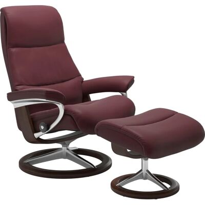 Stressless View Leder Relaxsessel - Dreh- & Gleitfunktion Stressless View Leder Relaxsessel - Dreh- & Gleitfunktion