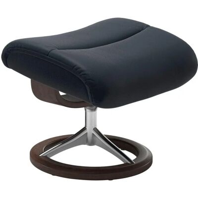 Stressless View Relaxsessel - Wenge W/Blau Paloma Leder - Relax & Drehsystem Stressless View Relaxsessel - Wenge W/Blau Paloma Leder - Relax & Drehsystem