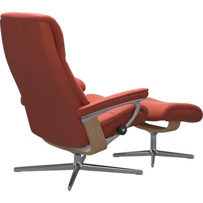 Stressless View Relaxsessel - Leder, Holz, S-L Stressless View Relaxsessel - Leder, Holz, S-L