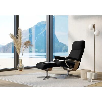 STRESSLESS View Relaxsessel - Leder Batick, Schwarz, Relax & Drehfunktion STRESSLESS View Relaxsessel - Leder Batick, Schwarz, Relax & Drehfunktion