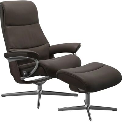 STRESSLESS View Braun BATICK Sessel - Relax, Dreh & Balance STRESSLESS View Braun BATICK Sessel - Relax, Dreh & Balance