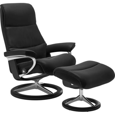 Stressless View Relaxsessel - Leder PALOMA & Schwarz Stressless View Relaxsessel - Leder PALOMA & Schwarz