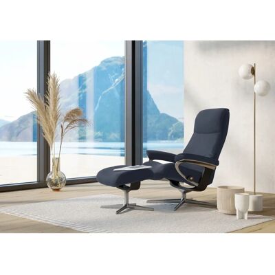 Stressless View Oxford Blau Leder Relaxsessel - Relaxsessel Stressless View Oxford Blau Leder Relaxsessel - Relaxsessel