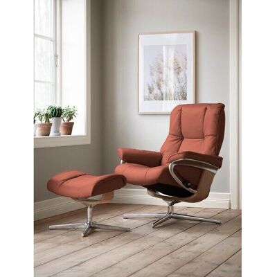 Stressless Mayfair Leder Relaxsessel mit Cross Base Stressless Mayfair Leder Relaxsessel mit Cross Base