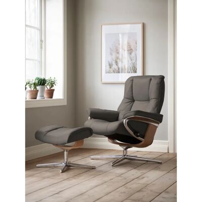 Stressless Mayfair Grau Leder Sessel - Relaxsessel Stressless Mayfair Grau Leder Sessel - Relaxsessel