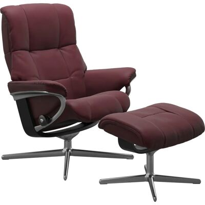 Stressless Mayfair Fußhocker - Ergonomisch, Leder, Cross Base Stressless Mayfair Fußhocker - Ergonomisch, Leder, Cross Base