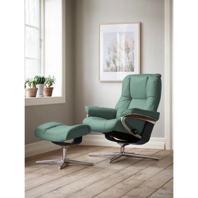 STRESSLESS Mayfair Aqua Grün Leder Relaxsessel - Bequemer Sessel STRESSLESS Mayfair Aqua Grün Leder Relaxsessel - Bequemer Sessel