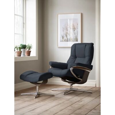 STRESSLESS Mayfair Schattenblau Leder Relaxsessel - Relaxsessel STRESSLESS Mayfair Schattenblau Leder Relaxsessel - Relaxsessel