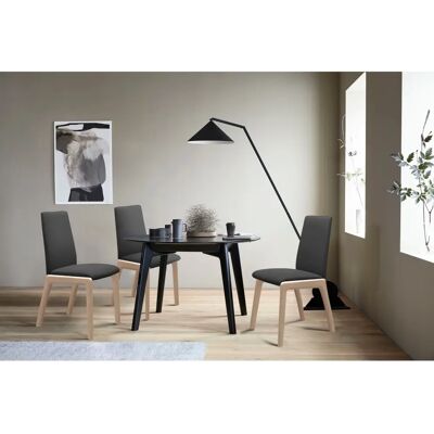 Stressless Laurel Polsterstuhl - Microfaser, Eiche natur, Grau Stressless Laurel Polsterstuhl - Microfaser, Eiche natur, Grau
