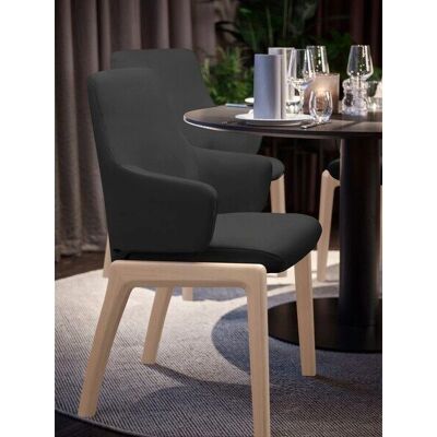 Stressless Laurel Polsterstuhl - Microfaser, Holz, Low Back Stressless Laurel Polsterstuhl - Microfaser, Holz, Low Back