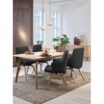 STRESSLESS Laurel Armlehnsessel - Mikrofaser, Holz, Anthrazit - Wohnzimmermöbel STRESSLESS Laurel Armlehnsessel - Mikrofaser, Holz, Anthrazit - Wohnzimmermöbel