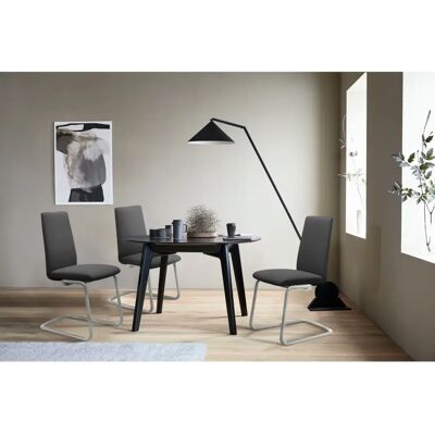 Stressless Laurel Polsterstuhl - Mikrofaser, Stahl, Grau Stressless Laurel Polsterstuhl - Mikrofaser, Stahl, Grau