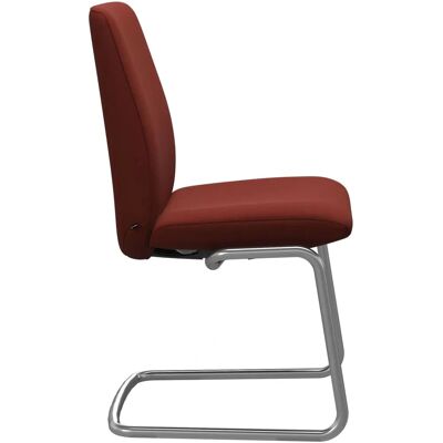Stressless Laurel Polsterstuhl - Microfaser, Stahl, Rot Dinamica Stressless Laurel Polsterstuhl - Microfaser, Stahl, Rot Dinamica