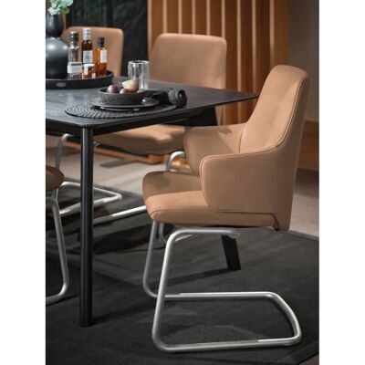 Stressless Laurel Polsterstuhl - Microfaser, Stahl, Braun Stressless Laurel Polsterstuhl - Microfaser, Stahl, Braun