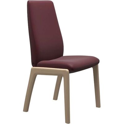Stressless Laurel Armchair - Hoch Rücken, Leder BATICK, Massivholz, Rot Stressless Laurel Armchair - Hoch Rücken, Leder BATICK, Massivholz, Rot