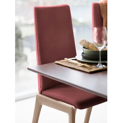 Stressless Laurel Polsterstuhl Hoch Rücken Rot - Armchair Stressless Laurel Polsterstuhl Hoch Rücken Rot - Armchair