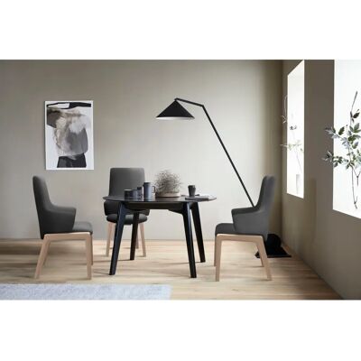 Stressless Laurel Polsterstuhl - Mikrofaser, Massivholz, Grau Stressless Laurel Polsterstuhl - Mikrofaser, Massivholz, Grau