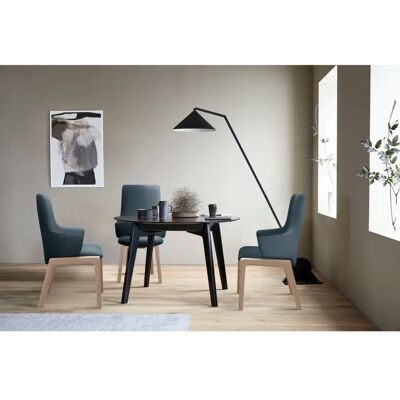 Stressless Laurel Sessel - Hochrücken, Mikrofaser, Holz, Blau Stressless Laurel Sessel - Hochrücken, Mikrofaser, Holz, Blau