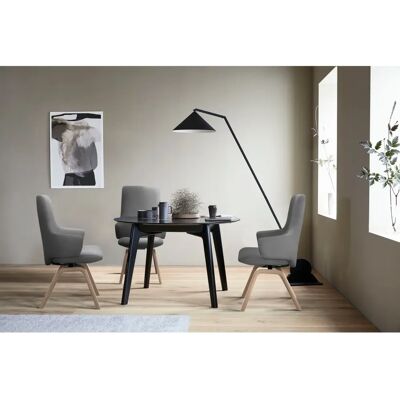 Stressless Laurel Polsterstuhl - Mikrofaser & Eiche Stressless Laurel Polsterstuhl - Mikrofaser & Eiche