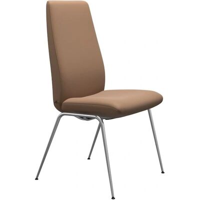 Stressless Laurel Polsterstuhl - Hoch Rücken, Leder BATICK, Stahl, Braun Stressless Laurel Polsterstuhl - Hoch Rücken, Leder BATICK, Stahl, Braun
