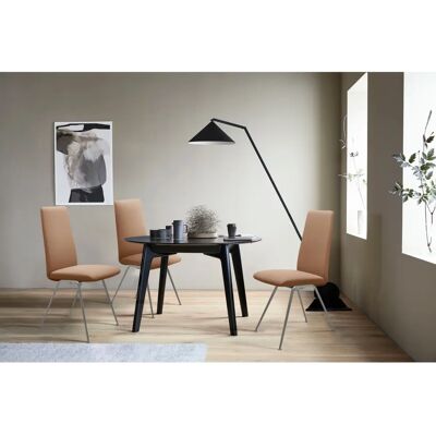 Stressless Laurel Polsterstuhl - Microfaser DINAMICA, Stahl, Braun Stressless Laurel Polsterstuhl - Microfaser DINAMICA, Stahl, Braun