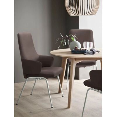 Stressless Laurel Polsterstuhl - Hoch Rücken, Leder, Chrom, 58x105x60cm Stressless Laurel Polsterstuhl - Hoch Rücken, Leder, Chrom, 58x105x60cm