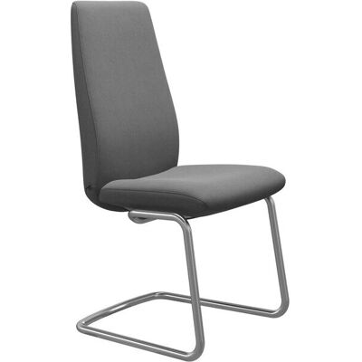 Stressless Laurel Polsterstuhl - Microfaser DINAMICA, Stahl, Dunkelgrau - Stuhl Stressless Laurel Polsterstuhl - Microfaser DINAMICA, Stahl, Dunkelgrau - Stuhl