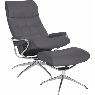 STRESSLESS London Leder Relaxsessel - Ergonomisch, Verstellbar, Stabil STRESSLESS London Leder Relaxsessel - Ergonomisch, Verstellbar, Stabil