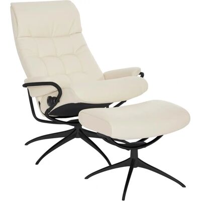 Stressless London Beigerecliner - Armlehnsessel mit Hocker - Hochlehner Stressless London Beigerecliner - Armlehnsessel mit Hocker - Hochlehner