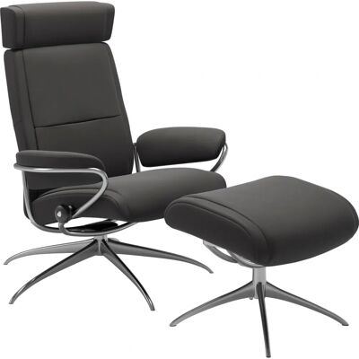 Stressless Paris Relaxsessel - Kopfstütze, Drehbar, Leder Stressless Paris Relaxsessel - Kopfstütze, Drehbar, Leder