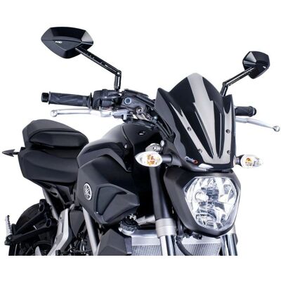 Pare-brise Puig 7015N pour Yamaha MT-07 - Résistant aux impacts Pare-brise Puig 7015N pour Yamaha MT-07 - Résistant aux impacts
