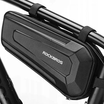 Rockbros B67 Wodoodporna torba na ramę roweru - 2,5L - Czarny Rockbros B67 Wodoodporna torba na ramę roweru - 2,5L - Czarny
