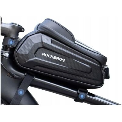 Rockbros B68-1 Fahrradtasche - Schwarz - Rahmen-Schutz & Handy Rockbros B68-1 Fahrradtasche - Schwarz - Rahmen-Schutz & Handy
