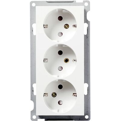 Elko 3-veis Innfelt Kontakt - Elektrisk uttak Elko 3-veis Innfelt Kontakt - Elektrisk uttak