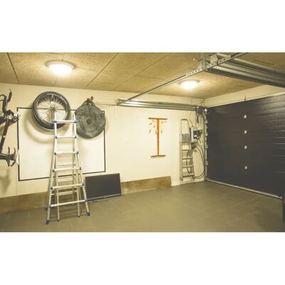SG Armaturen Enøk 10W LED Lampe Murale et Plafond - IP44/IP20 - Publicité SG Armaturen Enøk 10W LED Lampe Murale et Plafond - IP44/IP20 - Publicité