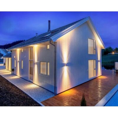 SG Armaturen Havebelysning Metro Grafit 4,5W LED 2700K - Væglampe SG Armaturen Havebelysning Metro Grafit 4,5W LED 2700K - Væglampe
