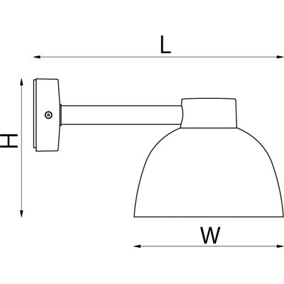 SG Herning Wall Corten Midi - Wandlampe - IP65 SG Herning Wall Corten Midi - Wandlampe - IP65