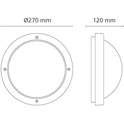 Sg Armaturen Primo 1100 LED 11,5W 3000K Wandleuchte Sg Armaturen Primo 1100 LED 11,5W 3000K Wandleuchte