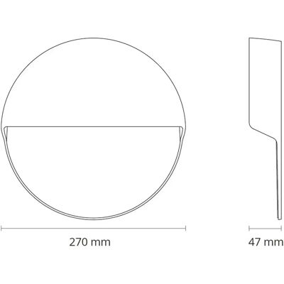 SG Armaturen Arlon Væglampe - 10W, Sort, Dæmpbar - Udendørs LED-belysning SG Armaturen Arlon Væglampe - 10W, Sort, Dæmpbar - Udendørs LED-belysning