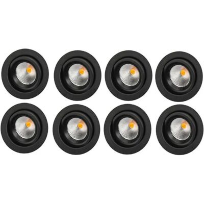 Sg Armaturen Junistar Eco 8-pack 6W LED 2000-2800K varmt - Indbygnings-LED Downlight Sg Armaturen Junistar Eco 8-pack 6W LED 2000-2800K varmt - Indbygnings-LED Downlight