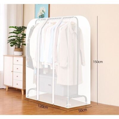Ahlsen - ClothesBarCover - Transparente - Funda de armario Ahlsen - ClothesBarCover - Transparente - Funda de armario