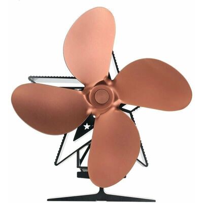 Ahlsen - 4A - Bronce - Ventilador de chimenea Ahlsen - 4A - Bronce - Ventilador de chimenea