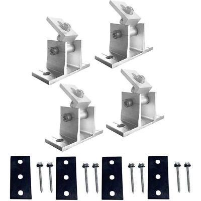 AHLSEN - Clip solar - Aluminio - Ajustable - Clips de montaje AHLSEN - Clip solar - Aluminio - Ajustable - Clips de montaje