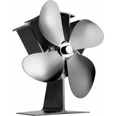 AHLSEN - 4-Blade - Inicio a 60°C - Ventilador de estufa de leña AHLSEN - 4-Blade - Inicio a 60°C - Ventilador de estufa de leña