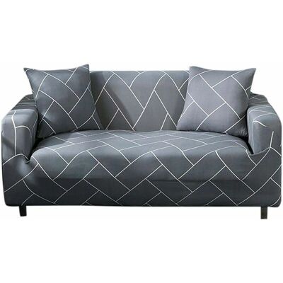 Ahlsen - Funda de sofá elástica - 3 plazas 190-230 cm - Sofa cover Ahlsen - Funda de sofá elástica - 3 plazas 190-230 cm - Sofa cover