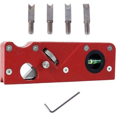 AHLSEN - CHAMFER-45 - 45° Bisel - Aluminio ABS - Cepilladora de esquinas AHLSEN - CHAMFER-45 - 45° Bisel - Aluminio ABS - Cepilladora de esquinas