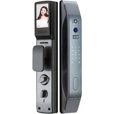 QIEDIE - App Smart Door Lock - Black - Smart door lock QIEDIE - App Smart Door Lock - Black - Smart door lock