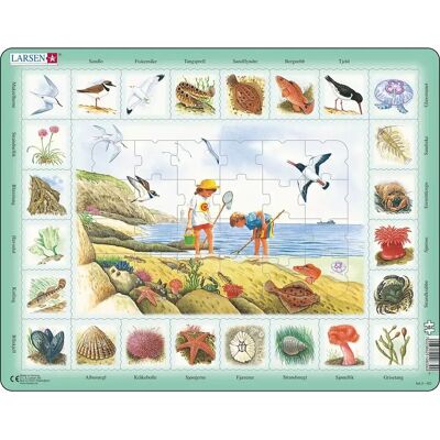 Puzzle Larsen Maxi NA2 Flore & Faune - 48 pièces Puzzle Larsen Maxi NA2 Flore & Faune - 48 pièces